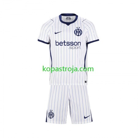 Billiga Fotbollströjor Inter Milan Barn Borta tröja 2026/27 Kortärmad